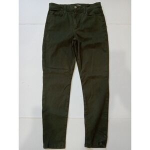 Fabrizio Gianni Mehgan Pants Womens 29 Green Jeans Cotton Stretch Mid Rise